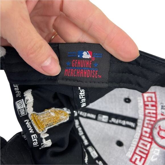 NWT Boston Red Sox New Era 07 World Series Champions Hat Black - Picture 8 of 10